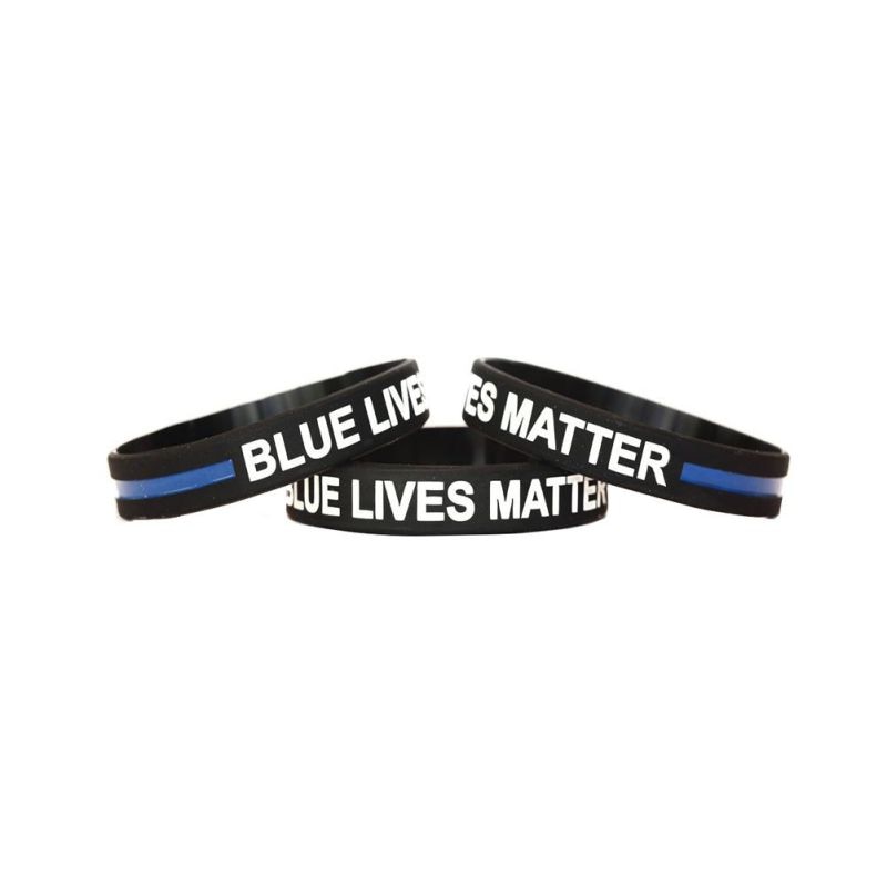 Blue Lives Matter Wristband