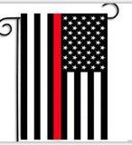 Thin Red Line Garden Flag