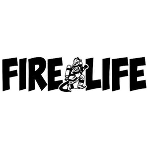 Fire Life Vinyl Sticker