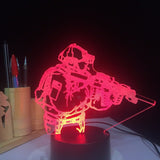 Acrylic Army Soldier USB Nightlight