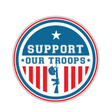 Support Our Troops PVC Sticker